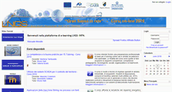 Desktop Screenshot of elearning.lngs.infn.it