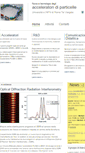 Mobile Screenshot of acceleratori.roma2.infn.it