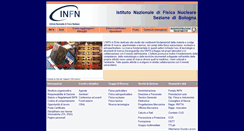 Desktop Screenshot of bo.infn.it