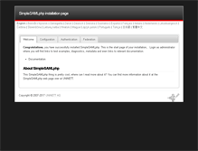 Tablet Screenshot of idp.infn.it