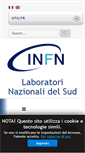 Mobile Screenshot of lns.infn.it
