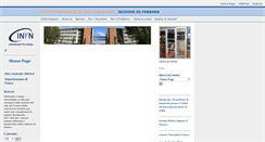 Desktop Screenshot of fe.infn.it