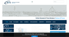 Desktop Screenshot of fi.infn.it